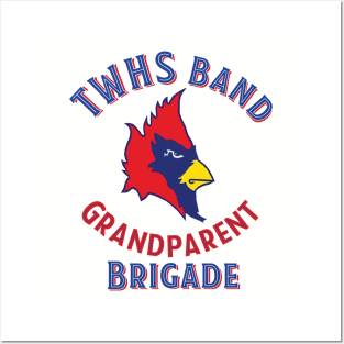 TWHS Band Grandparent Brigade Posters and Art